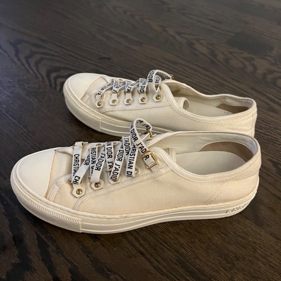 CHRISTIAN DIOR CANVAS SNEAKERS - Picture 5 of 6